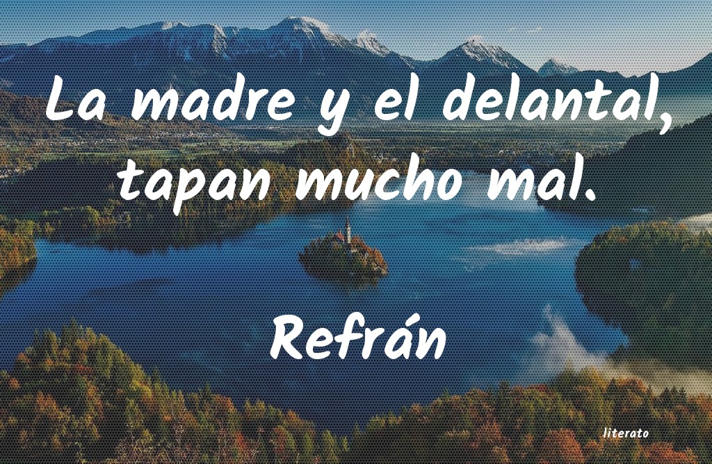 Frases de Refrán