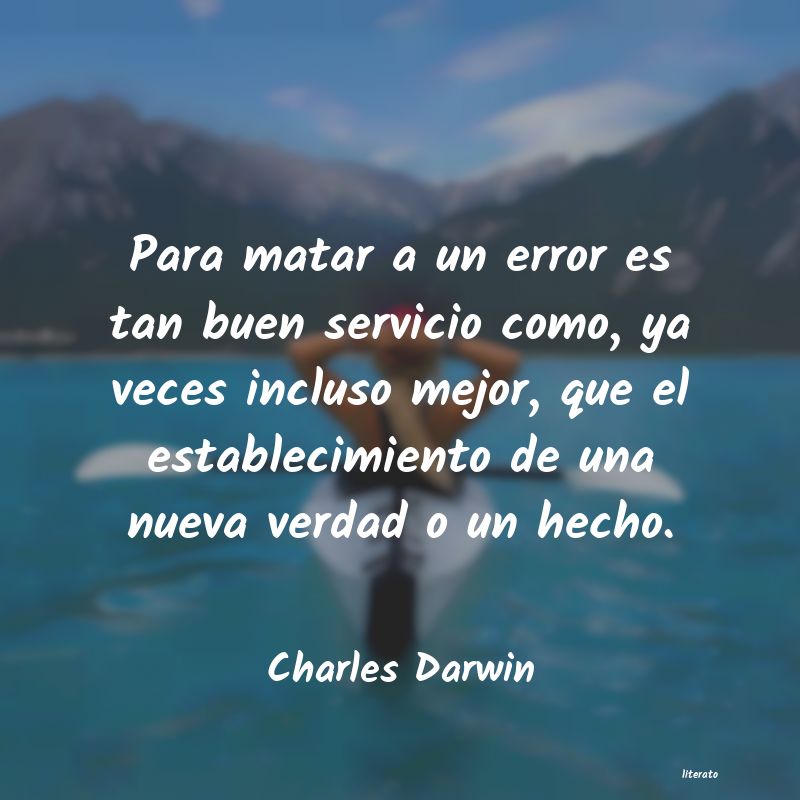 frases de Charles Darwin