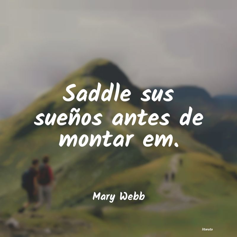 Frases de Mary Webb