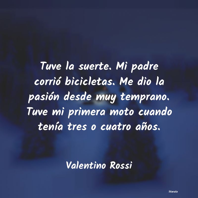 frases de Valentino Rossi