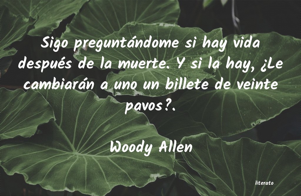 Frases de Woody Allen