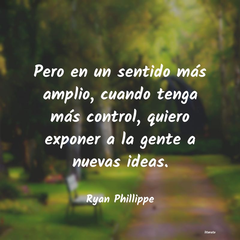 Frases de Ryan Phillippe