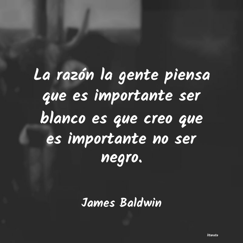 Frases de James Baldwin