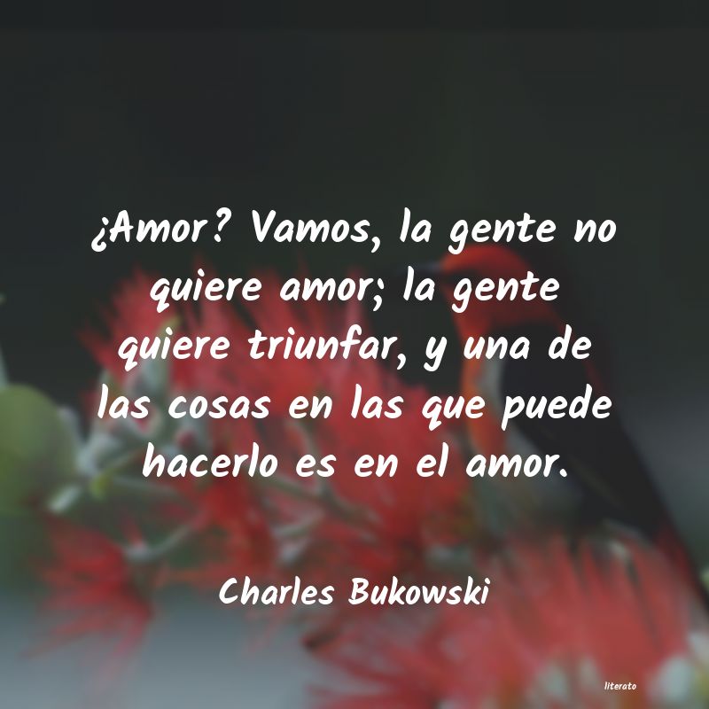 Frases de Charles Bukowski