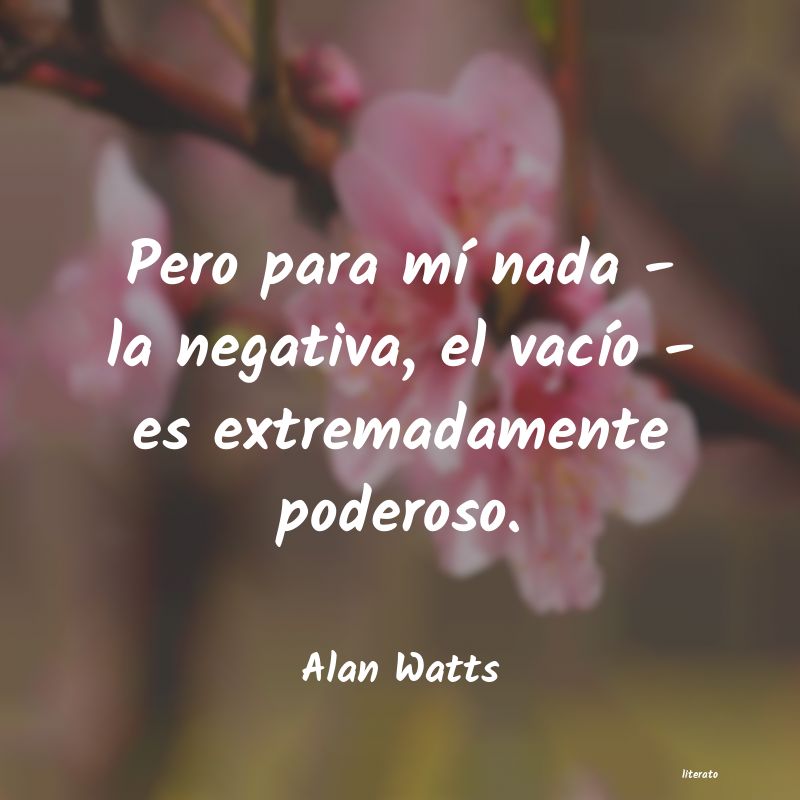 Frases de Alan Watts