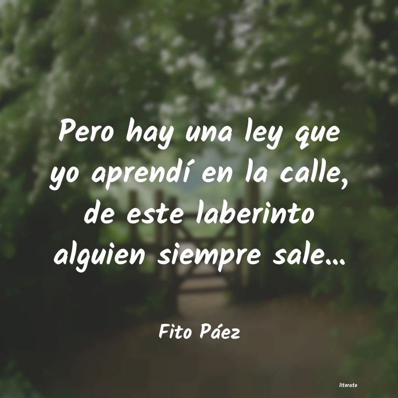 Frases de Fito Páez