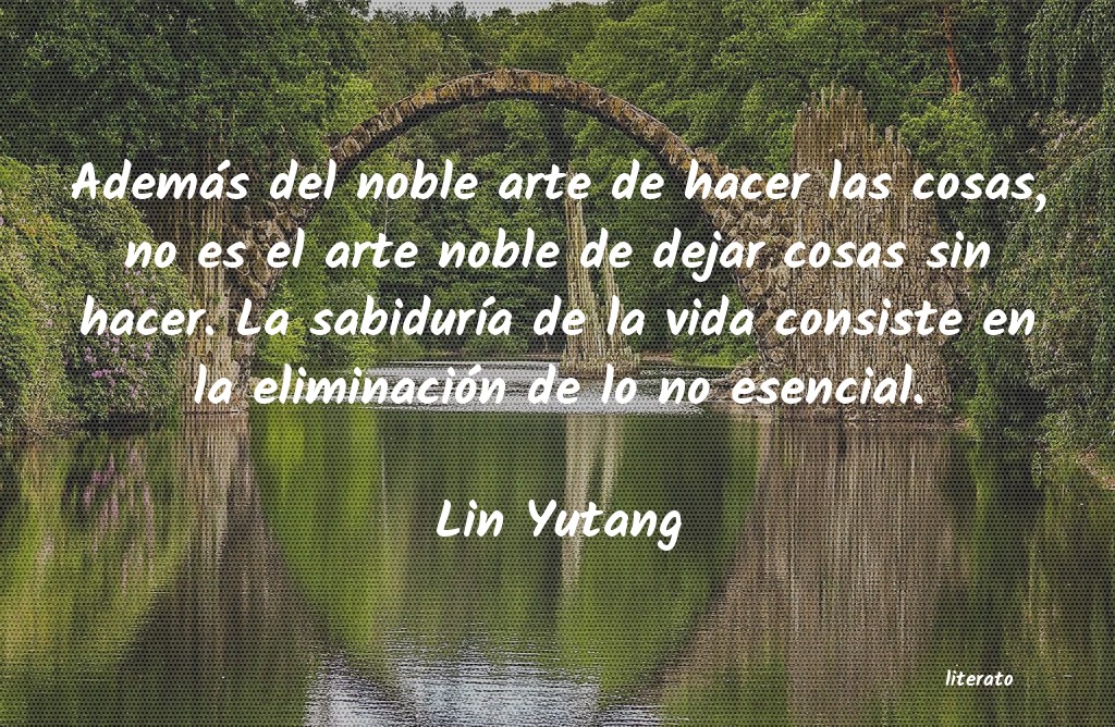 frases de Lin Yutang