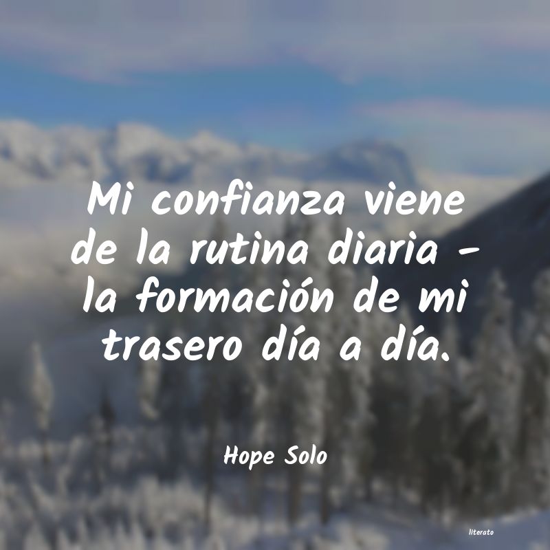 frases de Hope Solo
