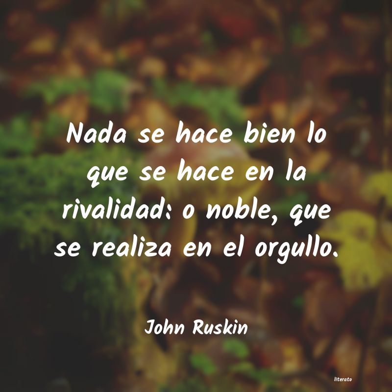 Frases de John Ruskin