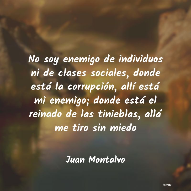 Frases de Juan Montalvo