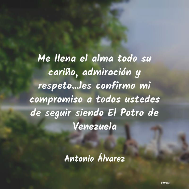 Frases de Antonio Álvarez
