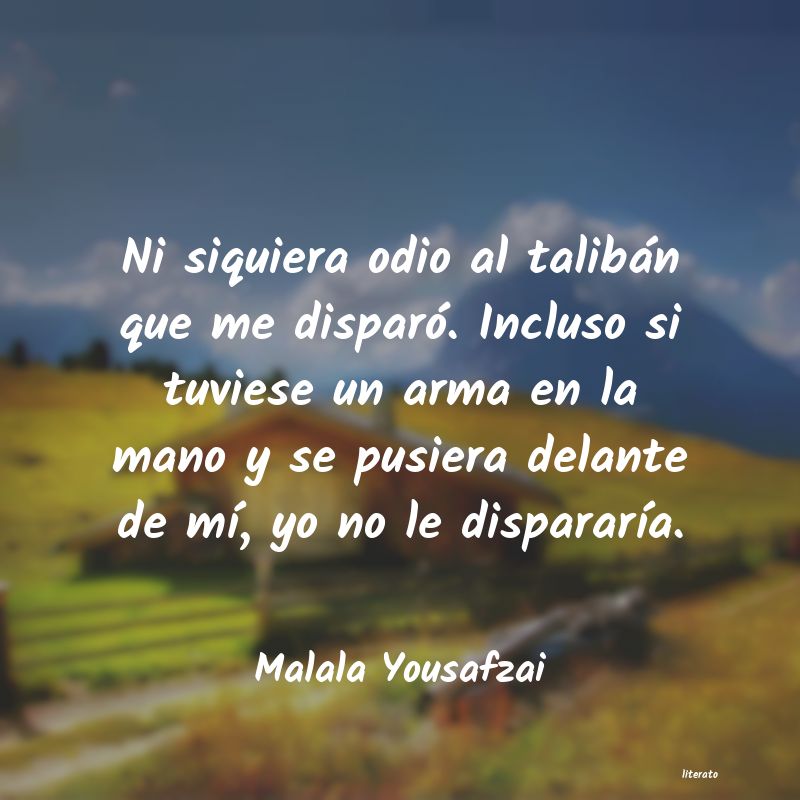 Frases de Malala Yousafzai