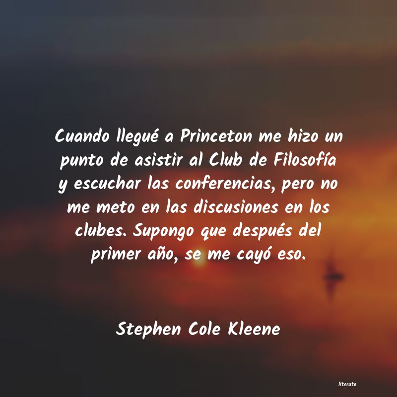 frases de Stephen Cole Kleene