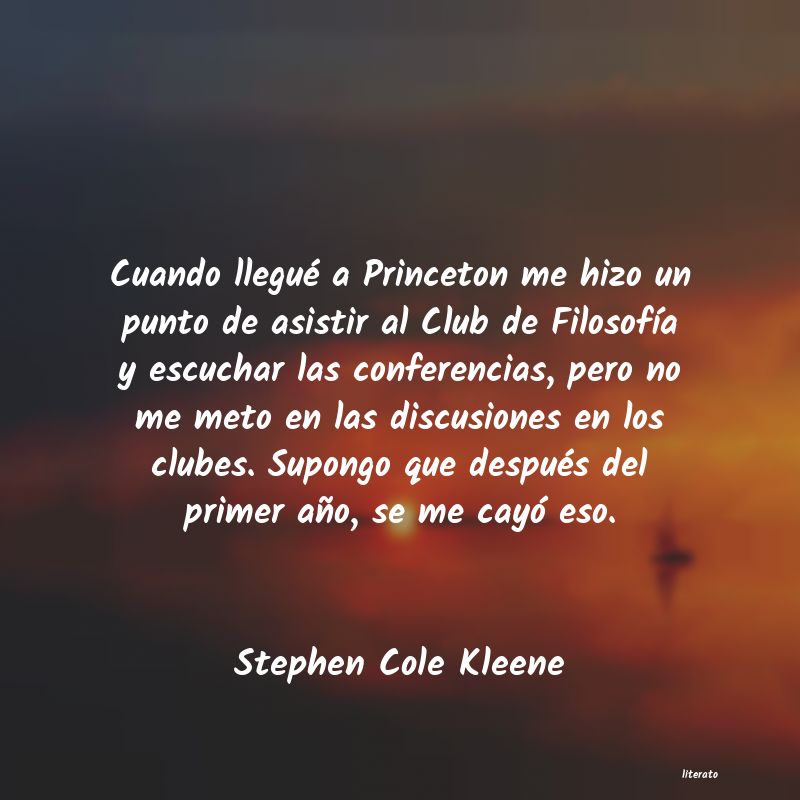 Frases de Stephen Cole Kleene