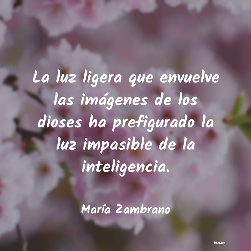 Frases de María Zambrano