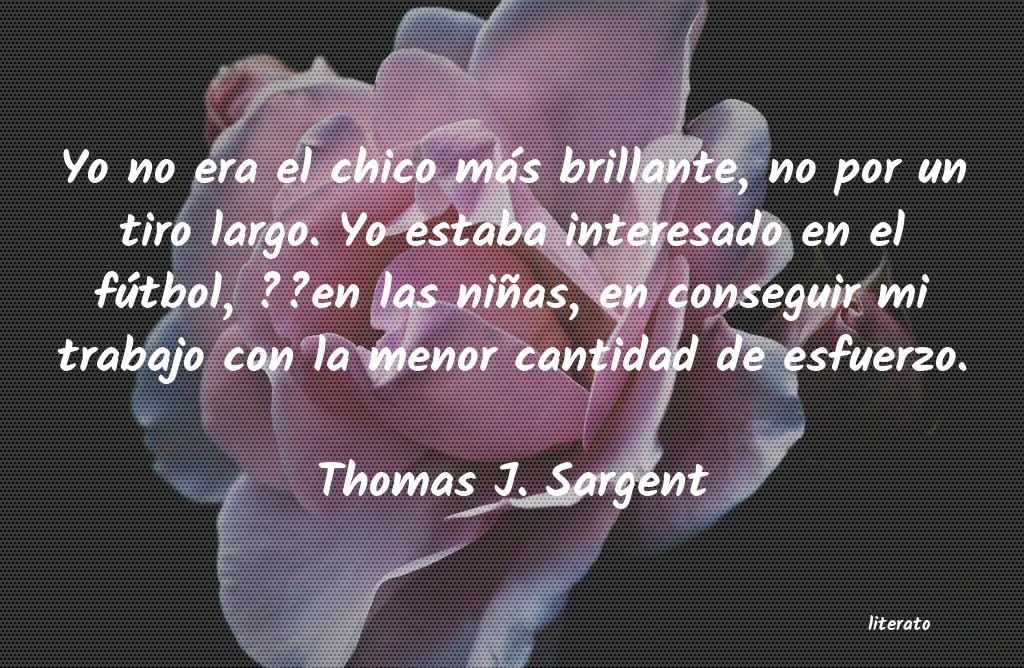 frases de Thomas J. Sargent