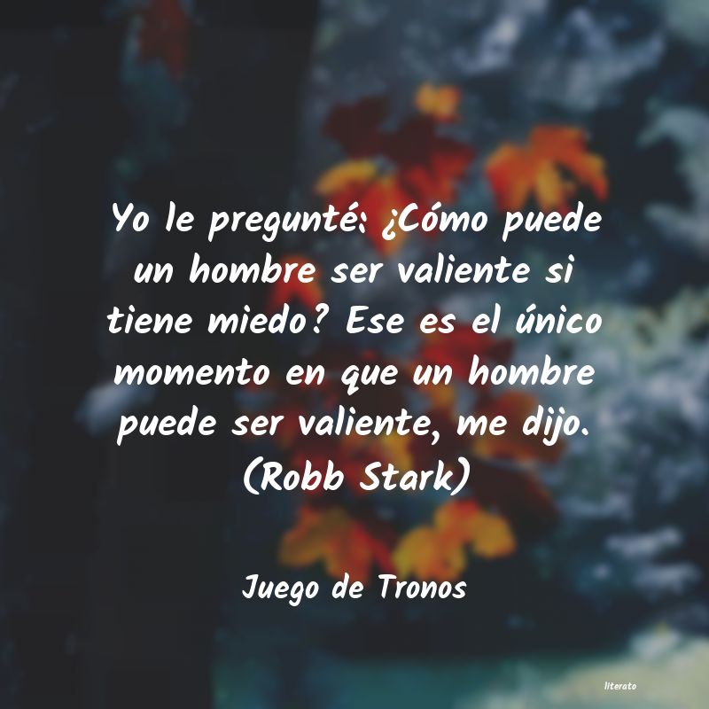 frases de Juego de Tronos