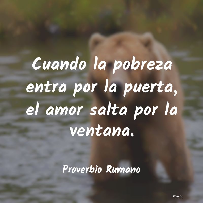 Frases de Proverbio Rumano