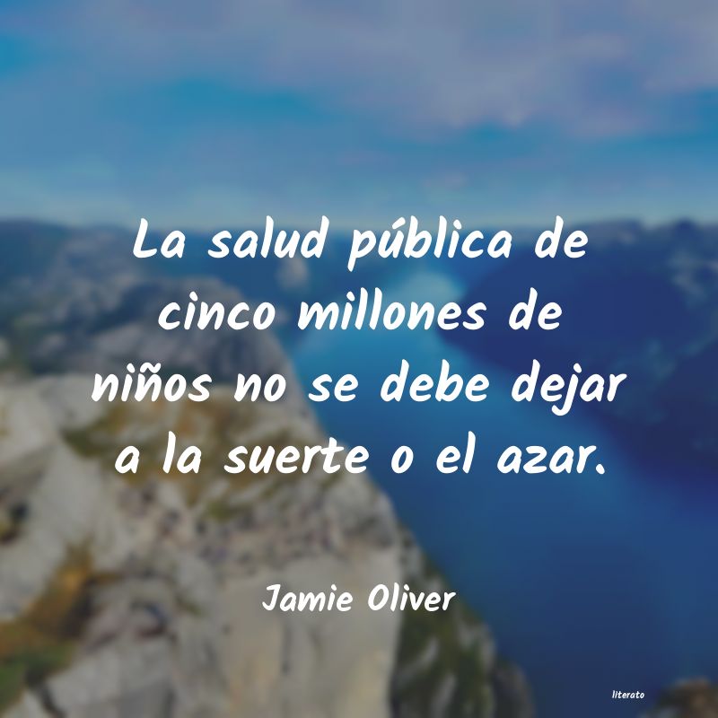 frases de Jamie Oliver