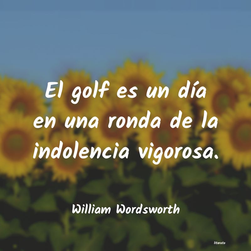 frases de William Wordsworth