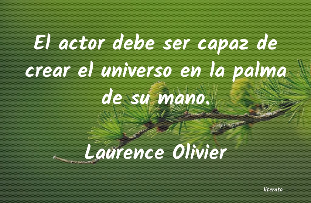 frases de Laurence Olivier