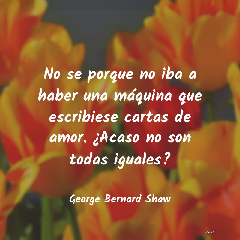 frases de George Bernard Shaw