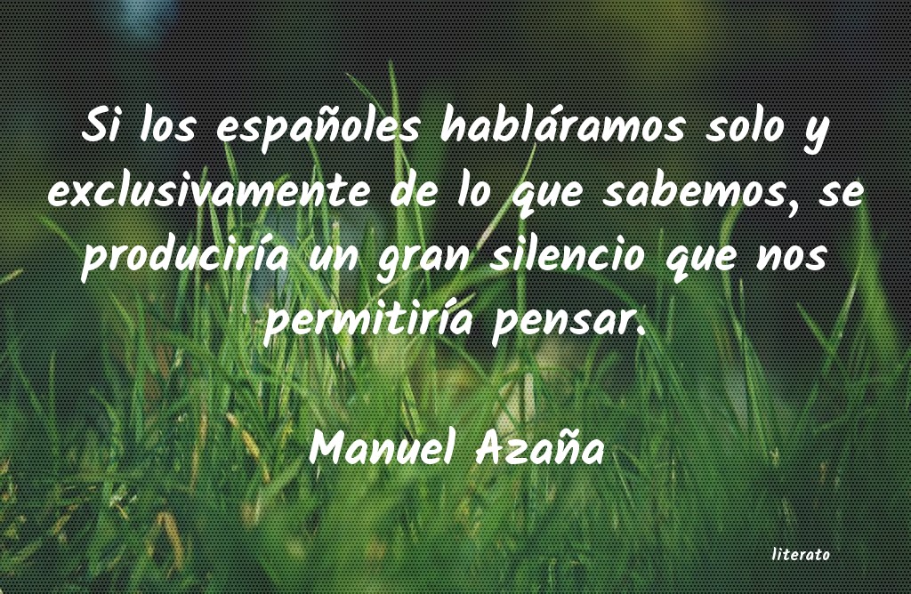 Frases de Manuel Azaña