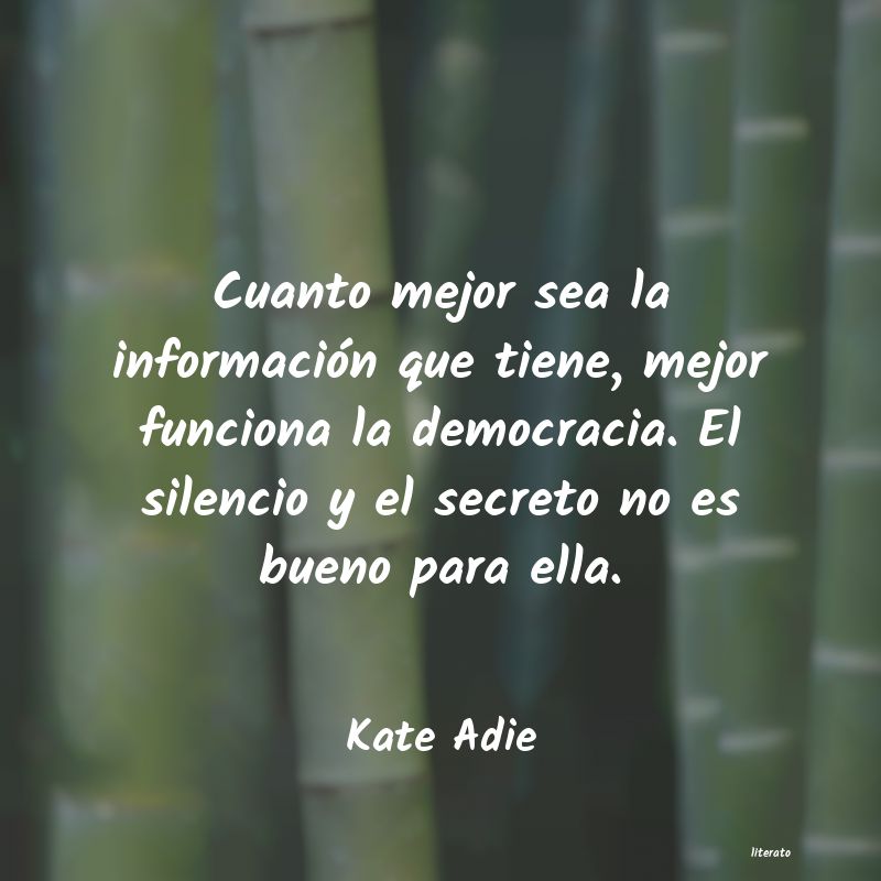 frases de Kate Adie