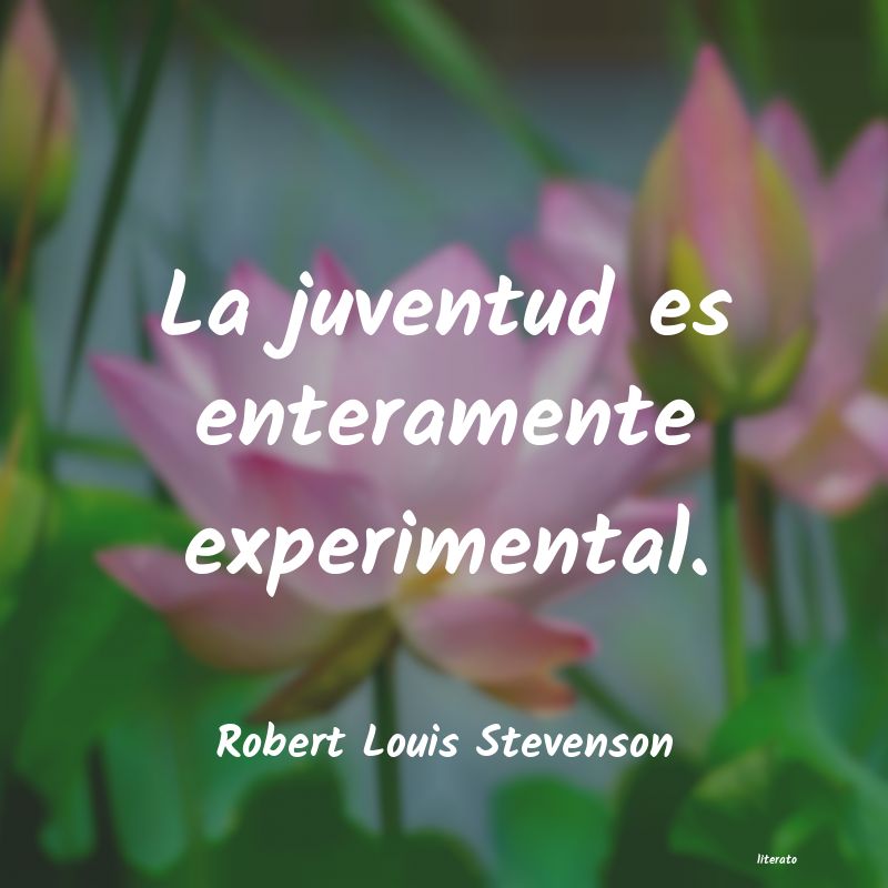 frases de Robert Louis Stevenson