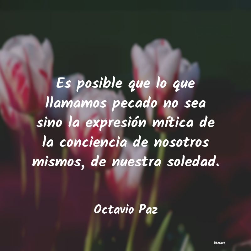 frases de Octavio Paz