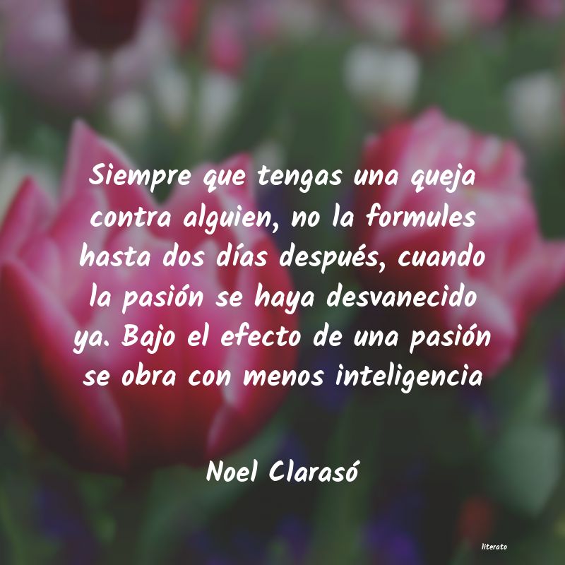 frases de Noel Clarasó
