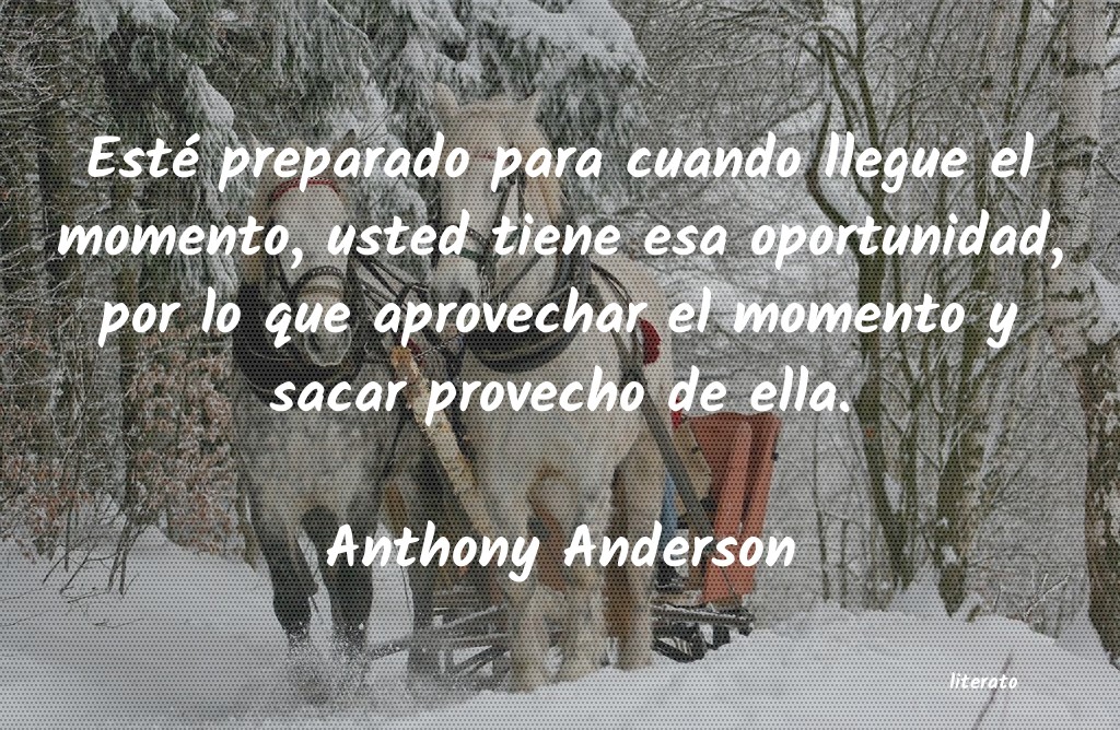 Frases de Anthony Anderson