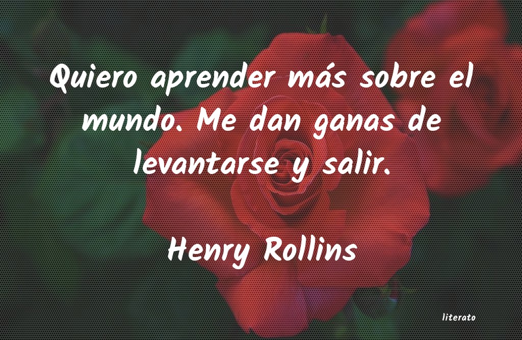 Frases de Henry Rollins