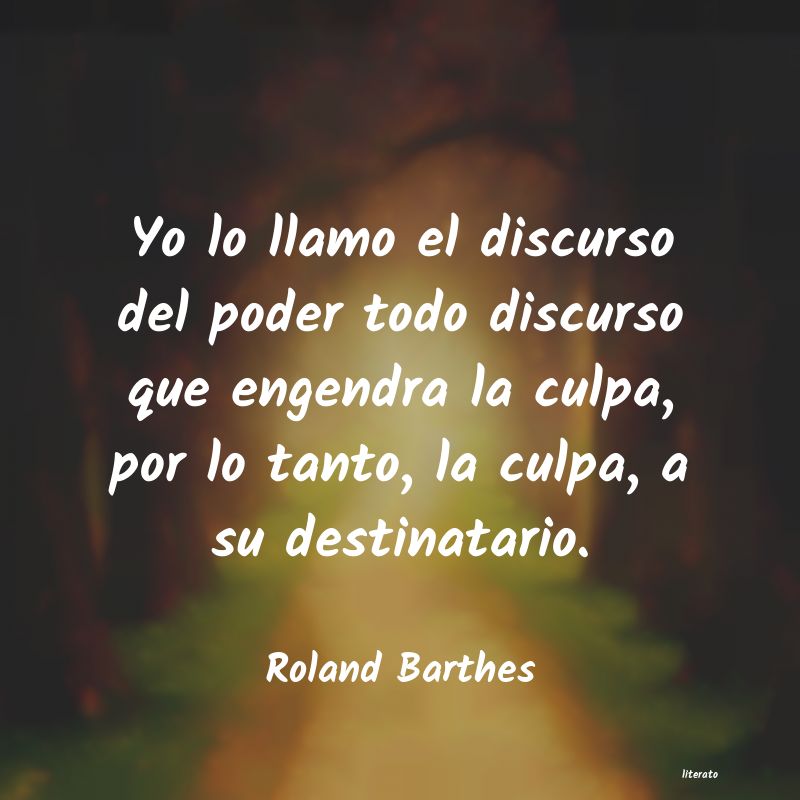 Frases de Roland Barthes