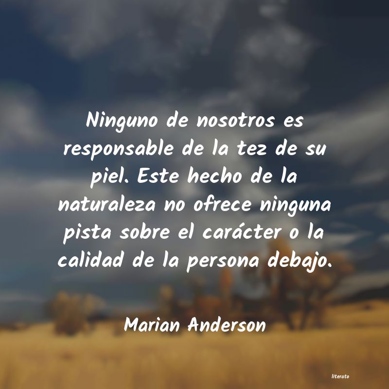 Frases de Marian Anderson