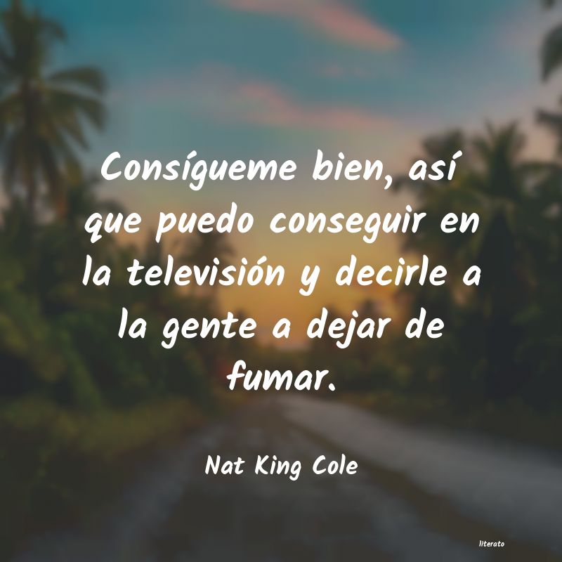 frases de Nat King Cole