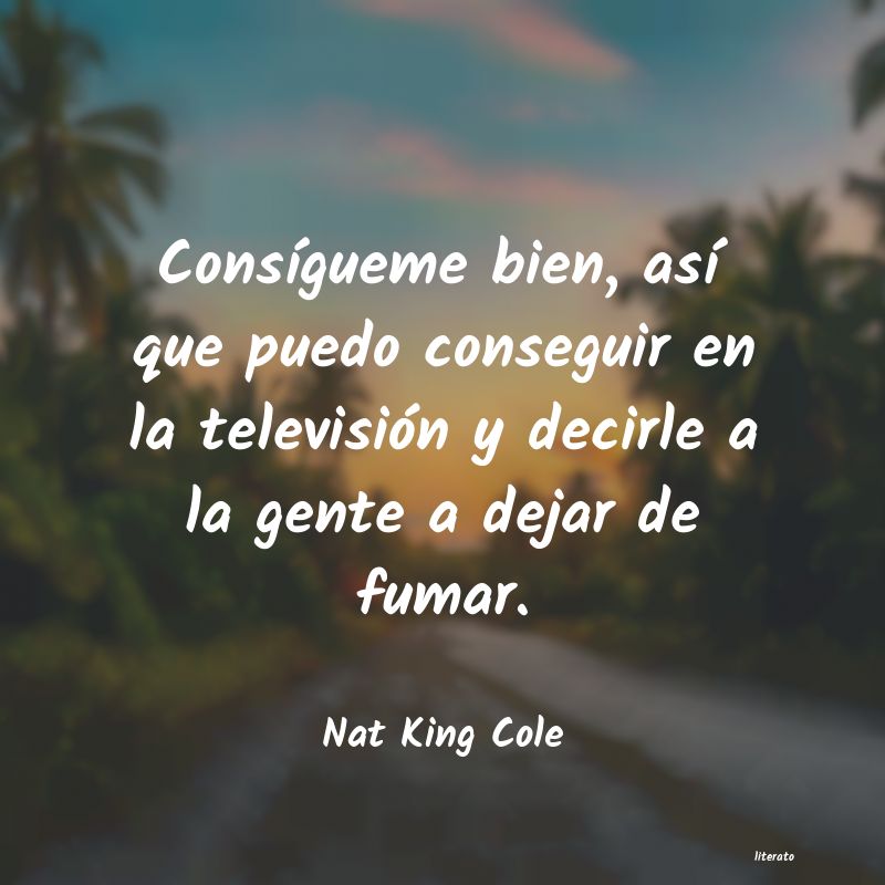 Frases de Nat King Cole