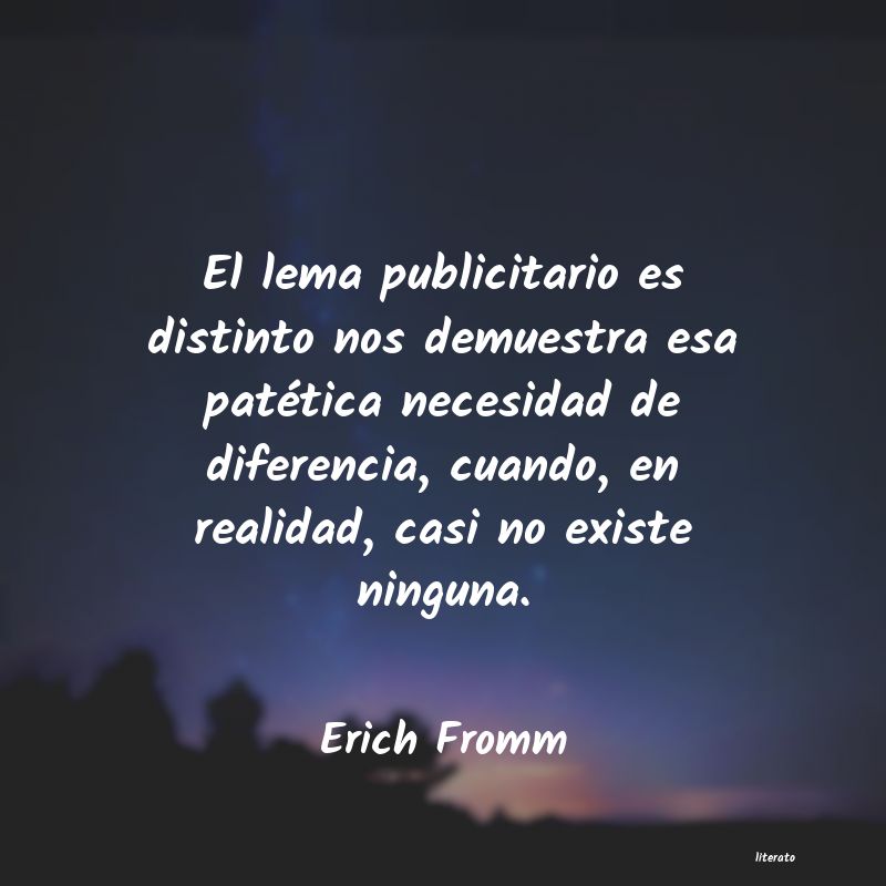 Frases de Erich Fromm