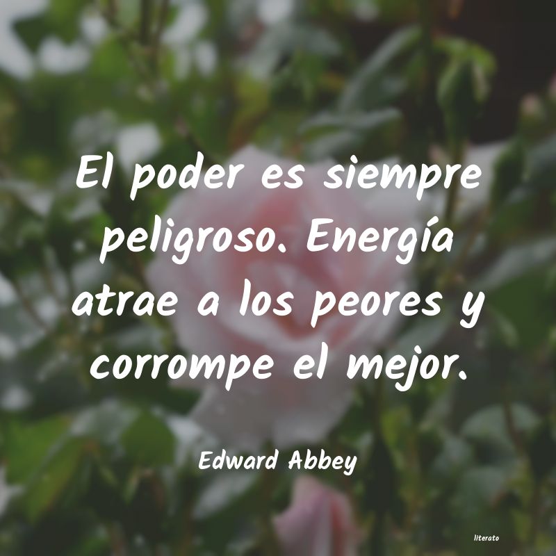 frases de Edward Abbey
