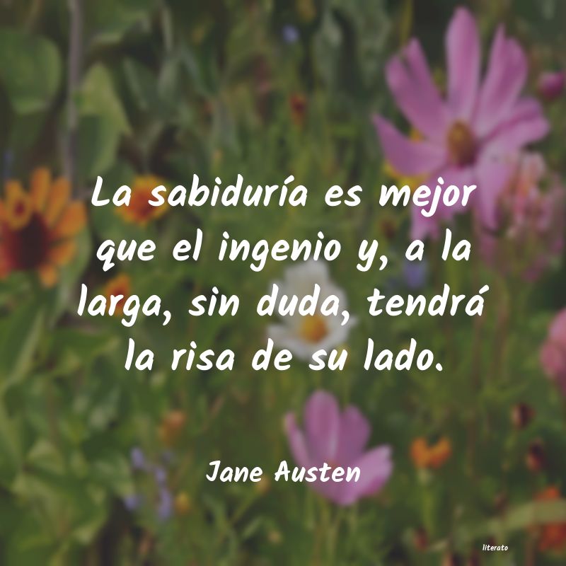 Frases de Jane Austen