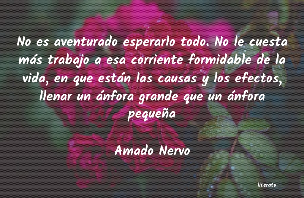 frases de Amado Nervo