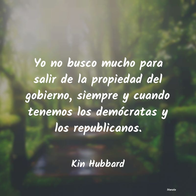 Frases de Kin Hubbard