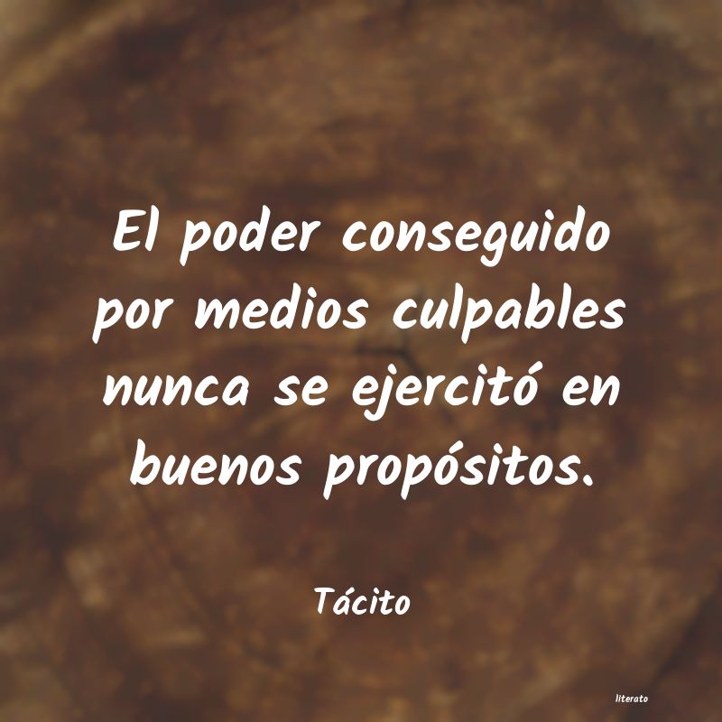 frases de Tácito