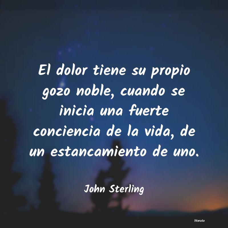 Frases de John Sterling