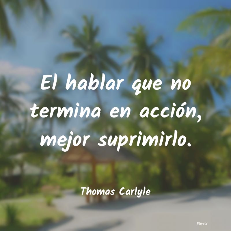 Frases de Thomas Carlyle