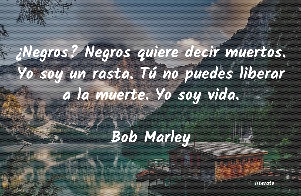 citas favoritas de bob marley