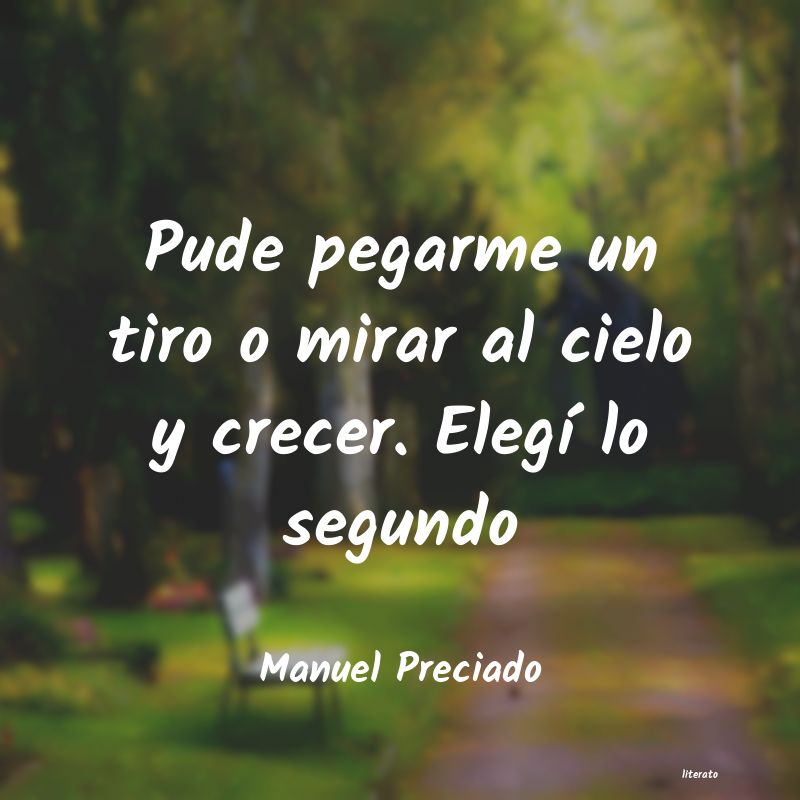 frases de Manuel Preciado
