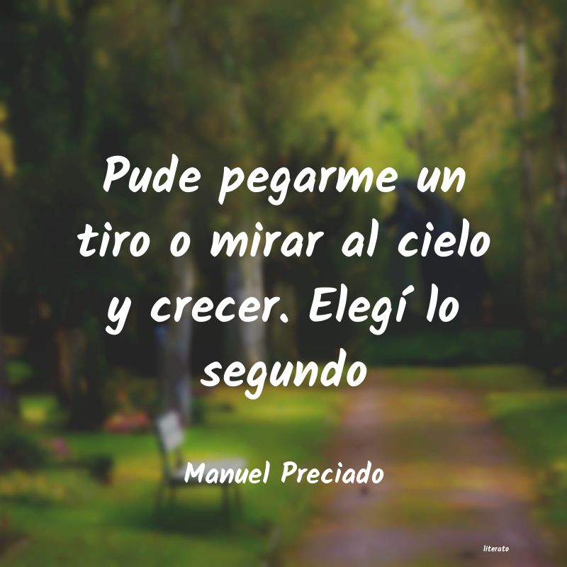 Frases de Manuel Preciado