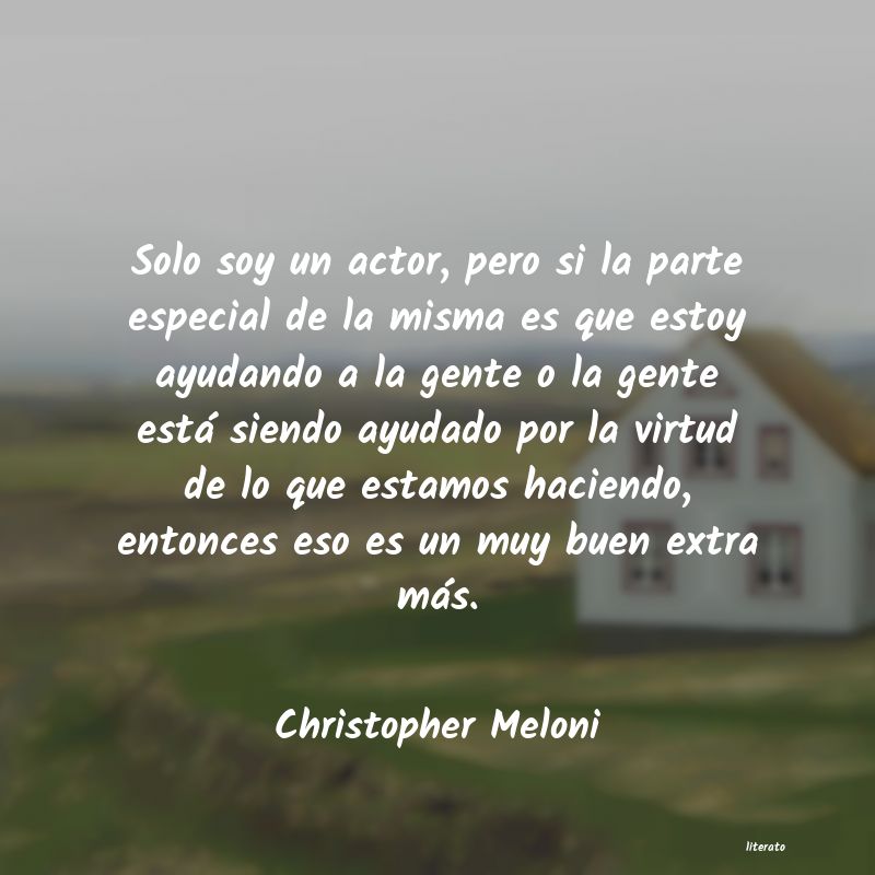 Frases de Christopher Meloni