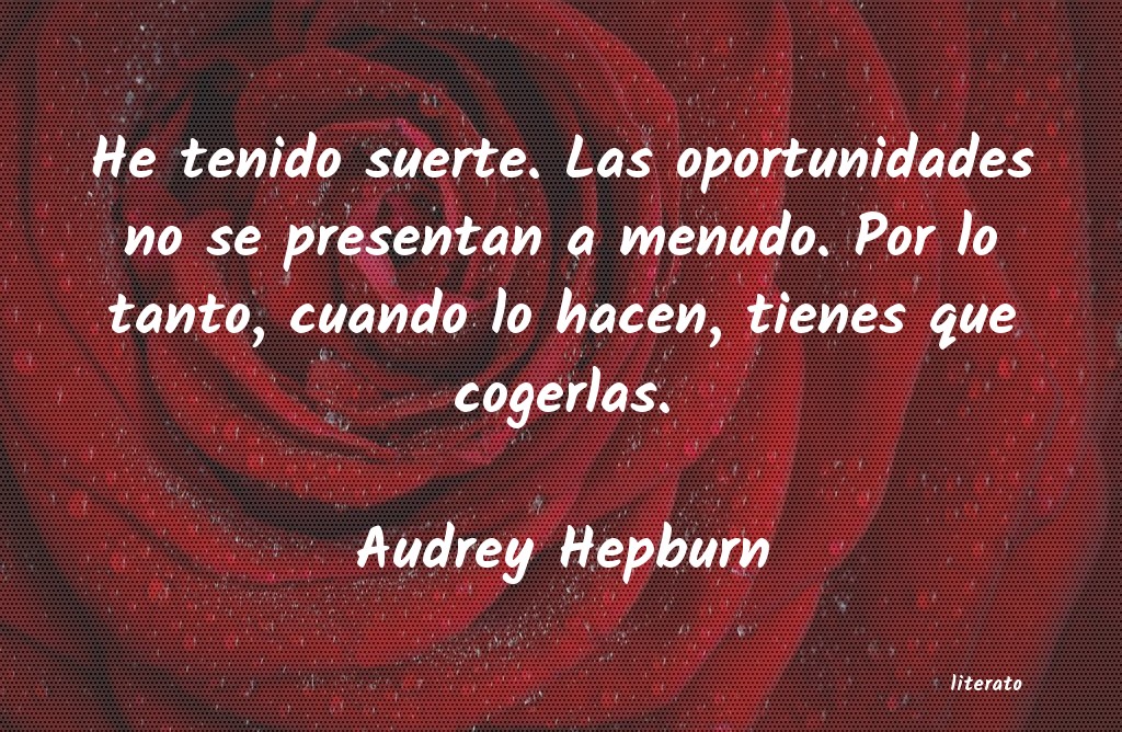 frases de Audrey Hepburn